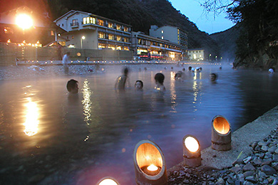 川湯温泉千人風呂の画像