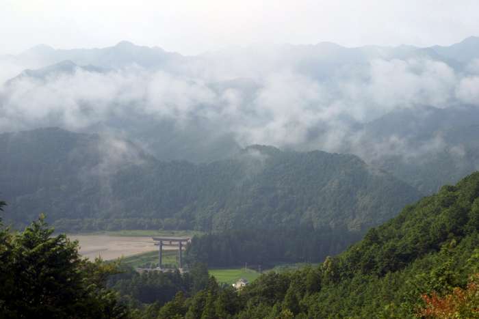 大斎原を望む Ohyunohara view from the mirador