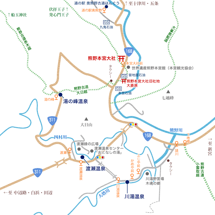 本宮周辺マップ
