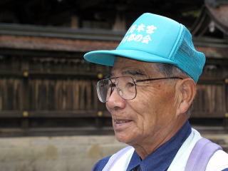 Isao Sakamoto at Kumano Hongu Taisha